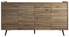 Μπουφές 787CDL1706 180x44x92cm Walnut Μοριοσανίδα,Mdf