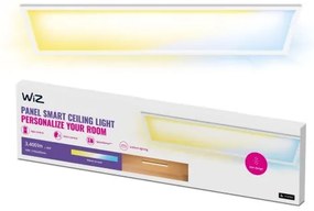 Έξυπνο Φωτιστικό Οροφής Πάνελ 120x30 LED 36W 3CCT Dimmable Wiz-929003248722-Λευκό 929003248722