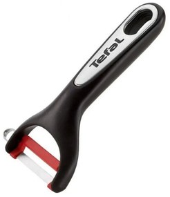 Χτυπητήρι Tefal K2071814, Δακτύλιος σιλικόνης, Καμπύλη λεπίδα, Χωρίς φθαλικό εστέρα, Μαύρο/κόκκινο
