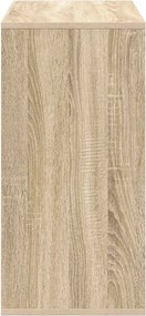 vidaXL Πλαϊνό γραφείο Δρύς Sonoma 68,5 x 32 x 67 εκ