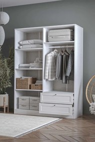 Wardrobe Terra 182 White