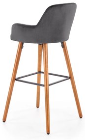 H93 bar stool, color: dark grey DIOMMI V-CH-H/93-C.POPIEL