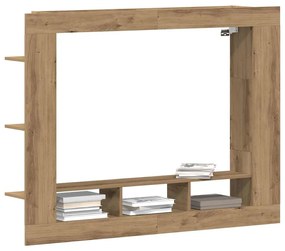 vidaXL Ντουλάπι TV artisan δρυς 152 x 22 x 113 εκ. Επεξεργασμένο ξύλο