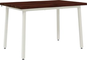 vidaXL Τραπέζι Φαγητού με Ζωντανό Χείλος 120 x 70 x 75 cm