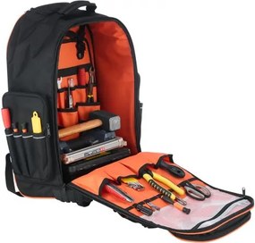 VEVOR Rolling Tool Backpack 72 Pockets Heavy Duty Roller Tool Bag on Wheels