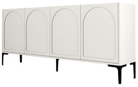 Μπουφές Lyon 845HCT5531 180x35x79cm Cream Particle Board, Melamine