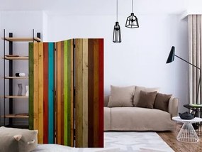 Διαχωριστικό με 3 τμήματα - Wooden rainbow [Room Dividers]