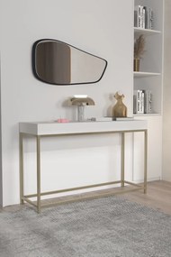 Stewehome Κονσόλα με μεταλλικά πόδια 120x75x75 cm