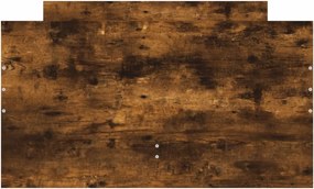 vidaXL Πλαίσιο Κρεβατιού Με Συρτάρια Δρυς 75x190 εκ Small Single