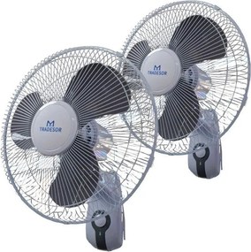 Σετ 2Χ επιτοίχιοι ανεμιστήρες - FB40 - 16" - 214067