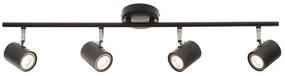 Φωτιστικό Σποτ Aca SUH1894TB ORFEAS Μαύρο Ματ (Black Mat)