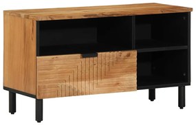 Μονάδες TV με συρτάρι Στερεό Ξύλο Ακακίας Επεξεργασμένο ξύλο