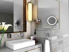 Wall Shelf Dekoratif Duvar Rafı ve Askılık Gold
Brown