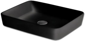 LUNGO-COMO - ΝΙΠΤΗΡΑΣ MAT ΜΑΥΡΟ 48,5X37,5X14-38-2074