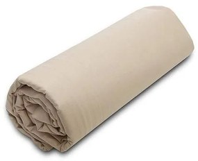 Κατωσέντονο Menta με λάστιχο 22 Sand Ημίδιπλο (120x200+20)
