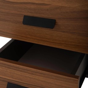 ΓΡΑΦΕΙΟ ΚΑΡΥΔΙ-ΓΚΡΙ ΜΕ ΜΑΤ ΓΚΡΙ ΣΚΕΛΕΤΟ  120X60X76εκ.
