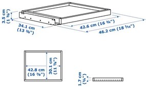 KOMPLEMENT συρόμενος δίσκος 504.339.87