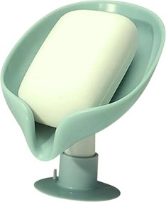 Επιτραπέζια Πλαστική Σαπουνοθήκη με Βεντούζα - Γαλάζιο