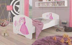 Παιδικό Κρεβάτι Belossi I-Princess -140 x 70-Χωρίς προστατευτικό