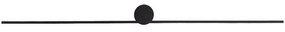 Φωτιστικό Τοίχου- Απλίκα Pin Led M 8128 91x6,5cm 1x10W Black Nowodvorski Aluminum,PC