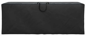 vidaXL Τσάντα Αποθήκευσης Υπαίθρου Μαύρο 175 x 55 x 75 εκ. Ύφασμα 210D