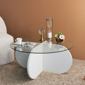 Coffee Table Bubble - White White