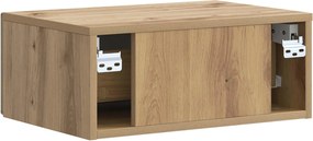 vidaXL Κομοδίνο Artisan Δρυς 49 x 34,5 x 20 εκ. Επεξεργασμένο Ξύλο