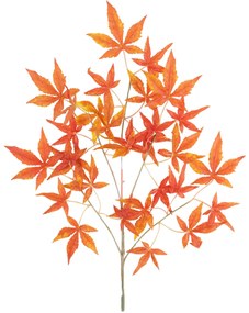 GloboStar® Artificial Garden MAPLE BRANCH 20230 10 x Τεχνητά Διακοσμητικά Κλαδία Σφένδαμου Π55 x Υ60cm