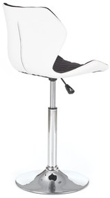 MATRIX 2 bar stool, color: white / black DIOMMI V-CH-MATRIX_2-FOT-CZARNY