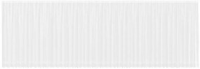 vidaXL Κουρτίνες με κουρτίνες Λευκό 500x100cm Πολυεστέρας