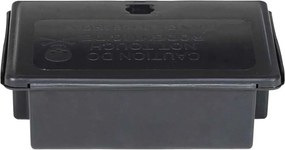 vidaXL Ποντικοπαγίδες 5 τεμ. Μαύρες 13x10x4 εκ.