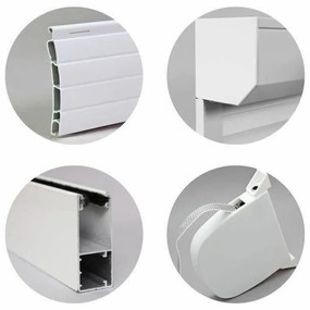 Παντζούρι Λευκό 100 x 120 cm PVC