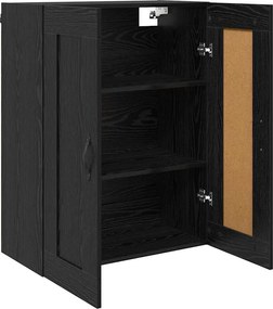 vidaXL Επιτοίχιο ντουλάπι Μαύρη Οξυά 69,5 x 34 x 90 εκ.