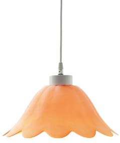 ΓΥΑΛΙ Νο309 Φ30 W.ALABASTER ORANGE SATIN MANDALAY ACA 3094OR