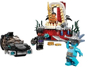 H Αίθουσα Του Θρόνου Του Βασιλιά Namor 76213 Marvel 355τμχ 7 ετών+ Multicolor Lego