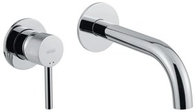 Armando Vicario Industrial Chrome Μπαταρία Νιπτήρος Εντοιχισμού 2 Οπών 512045-100