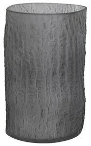 Βάζο Home ESPRIT Γκρι Κρυστάλλινο Σύγχρονη 13 x 13 x 21 cm