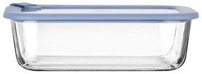 ESTIA ΦΑΓΗΤΟΔΟΧΕΙΟ COLORSEAL ΓΥΑΛΙΝΟ 1520ml 23.5x17.8x7.6cm ΜΕ ΚΑΠΑΚΙ ΣΙΛΙΚΟΝΗΣ ΜΠΛΕ