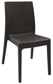 Καρέκλα Dafne Brown Rattan Ε328,3 46Χ55Χ85 cm