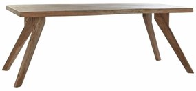 Τραπεζαρία DKD Home Decor Καφέ Φυσικό Ξύλο ξύλο ακακίας 200 x 90 x 77 cm