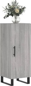 vidaXL Ντουλάπι Γκρι Sonoma 34,5x34x90 εκ. από Επεξεργασμένο Ξύλο