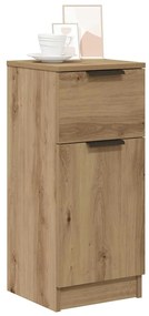 vidaXL Ντουλάπι τεχνίτης Δρυς 30 x 30 x 70 εκ. από Επεξεργασμένο Ξύλο