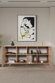 Κονσόλα Sapphire Δρυς PRAO 160x44x18