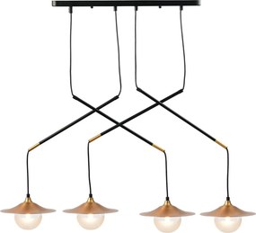 Φωτιστικό Οροφής Πολύφωτο Aca Layla HL4314P96BB Brass