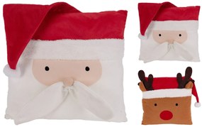 Διακοσμητικό Μαξιλάρι Χριστουγεννιάτικη Φιγούρα με διαστάσεις 32x15x53cm - Σε 2 επιλογές σχεδίου