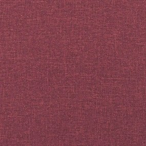 vidaXL Πολυθρόνα Μασάζ Μπορντό Υφασμάτινη