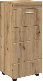 vidaXL Σετ Επίπλων Μπάνιου TULUM Artisan Oak Επεξεργασμένο ξύλο