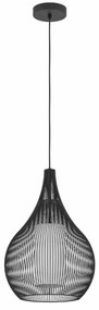 Φωτιστικό Οροφής Razoni 1 900828 32,x110cm 1xE27 IP20 Black Eglo