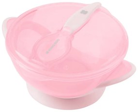 Φαγητοδοχείο &amp; Κουτάλι 400ml Kikka Boo Feedy Pink