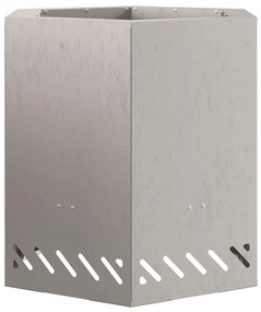 vidaXL Φωτιά Καφέ 48 x 48 x 51 cm Ατσάλι σκληρυθέν στον αέρα